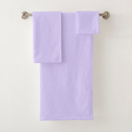 Pastel Lila effen kleur | Klassiek | Elegant Bad Handdoek