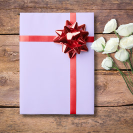 Pastel Lila effen kleur | Klassiek | Elegant Cadeaupapier