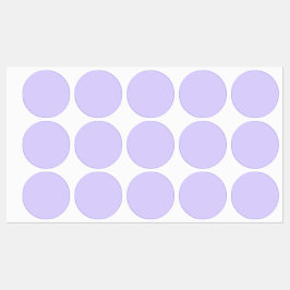 Pastel Lila effen kleur | Klassiek | Elegant Labels