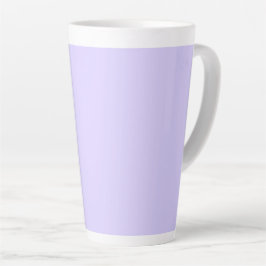 Pastel Lila effen kleur | Klassiek | Elegant Latte Mok