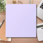 Pastel Lila effen kleur | Klassiek | Elegant Notitieblok<br><div class="desc">Pastel Lila effen kleur | Klassiek ontwerp | Elegant product | Trendy kleur | Stijlvol en Mode | Minimalistisch</div>