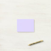 Pastel Lila effen kleur | Klassiek | Elegant Post-it® Notes (Op bureau)