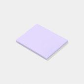 Pastel Lila effen kleur | Klassiek | Elegant Post-it® Notes (Schuin)