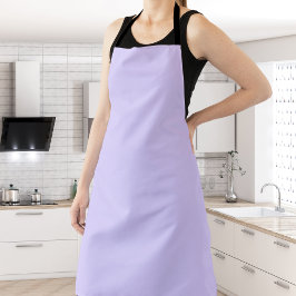 Pastel Lila effen kleur | Klassiek | Elegant Schort