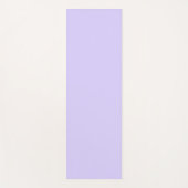 Pastel Lila effen kleur | Klassiek | Elegant Yogamat (Voorkant)