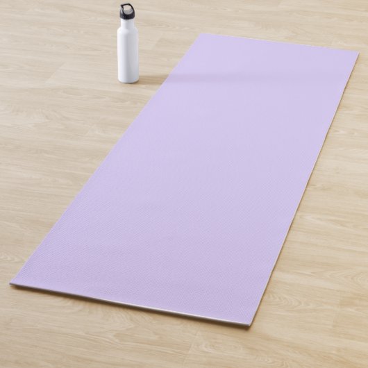 Pastel Lila effen kleur | Klassiek | Elegant Yogamat (In situ)