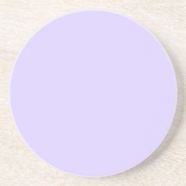 Pastel Lila effen kleur | Klassiek | Elegant Zandsteen Onderzetter