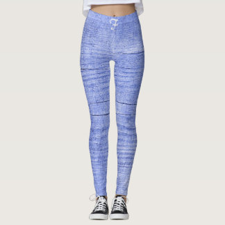 Pastel Lila golven monogrammed Leggings