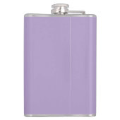  Pastel Lila / Lavendel / Paarse Heupfles (Achterkant)