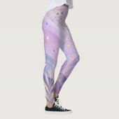 Pastel Lila Leggings Zacht en Stijlvol Ontwerp (Rechts)