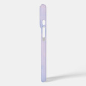 Pastel Lila Marble Persoonlijke scriptnaam Case-Mate iPhone Case (Achterkant / Links)