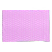 Pastel Lila Paars White Star Repair Pattern Kussensloop (Voorkant-Rechts)