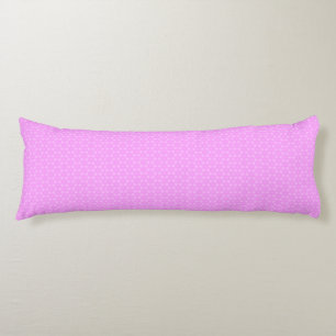 Pastel Lila Paars White Star Repair Pattern Lichaamskussen