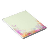 Pastel Lilies Wedding Notitieblok (Schuin)