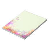Pastel Lilies Wedding Notitieblok (Linkerzijde)