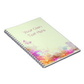 Pastel Lilies Wedding Notitieboek (Rechterzijde)