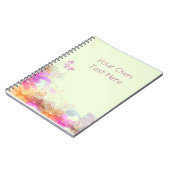 Pastel Lilies Wedding Notitieboek (Linkerzijde)