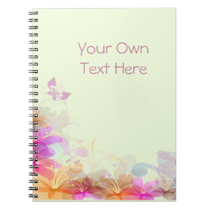 Pastel Lilies Wedding Notitieboek