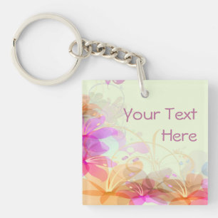 Pastel Lilies Wedding Sleutelhanger