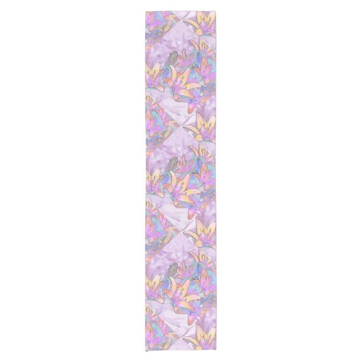 Pastel Lily Love Korte Tafelloper (Voorkant)