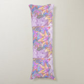 Pastel Lily Love Lichaamskussen (Voorkant Verticaal)