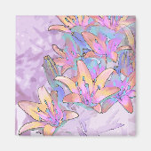 Pastel Lily Love Magneet (Voorkant)