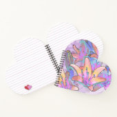 Pastel Lily Love Notitieboek (Binnen)