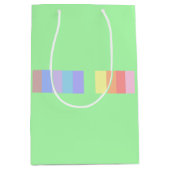 Pastel Lime Green Medium Cadeauzakje (Voorkant)