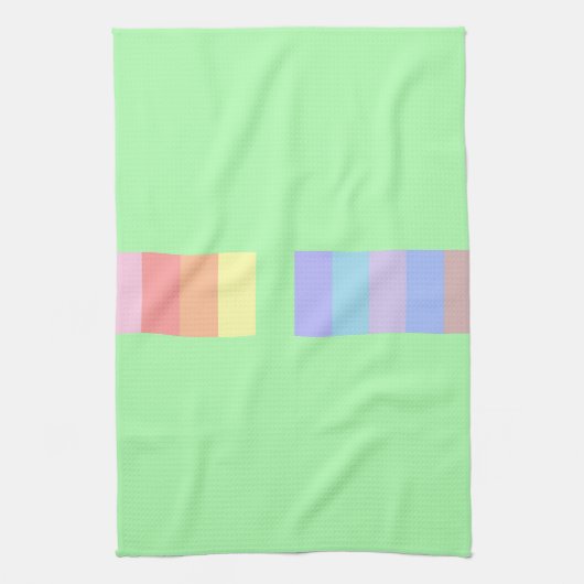 Pastel Lime Green Theedoek (Verticaal)