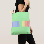 Pastel Lime Green Tote Bag (Dichtbij)