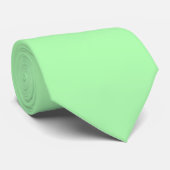 Pastel Lime Groen Stropdas (Opgerold)
