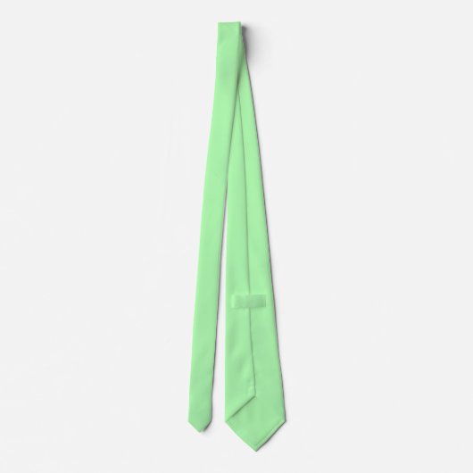 Pastel Lime Groen Stropdas (Achterkant)
