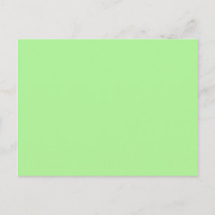 Pastel Limoen Sherbet Blank Briefkaart