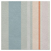 Pastel Lines Aqua Coral Stof (Close Up)