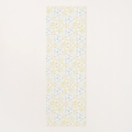 Pastel Lines Yoga mat- double sided Yogamat (Achterkant)