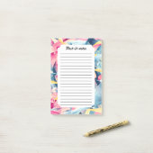  Pastel Lint Breeze Ballet Post-it® Notes (Op bureau)