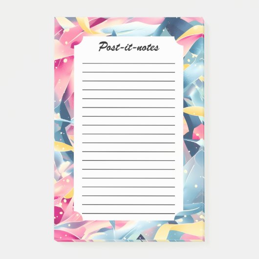  Pastel Lint Breeze Ballet Post-it® Notes (Voorkant)