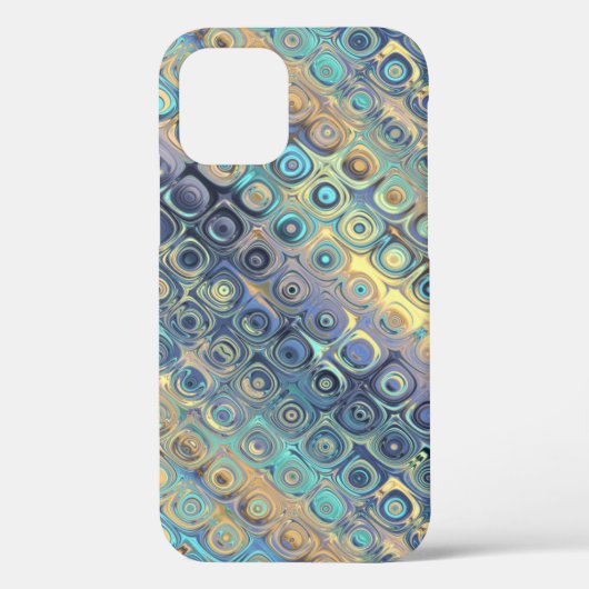 Pastel Liquid Stippen Abstract Patroon Case-Mate iPhone Case (Achterkant)