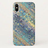 Pastel Liquid Stippen Abstract Patroon Case-Mate iPhone Case (Achterkant)
