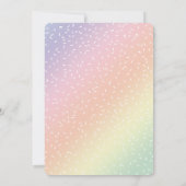 Pastel Little Baby Sprinkle | Kute Kaart (Achterkant)