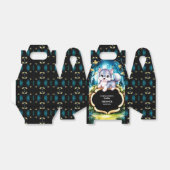 Pastel Little Wolf Baby shower Bedankdoosjes (Uitgevouwen)