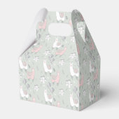 Pastel Llama Pattern Bedankdoosjes (Achterkant)