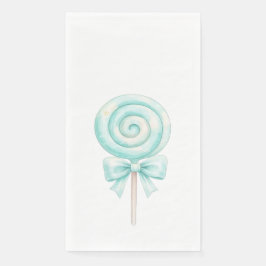 Pastel Lollypop Verjaardagsfeest Servetten