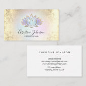 Pastel Lotus logo Visitekaartje (Voorkant / Achterkant)