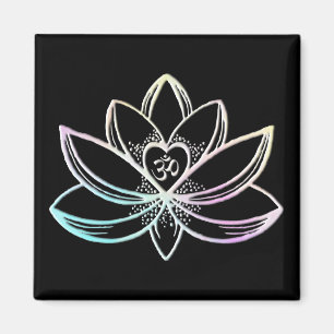 Pastel Lotus Magneet