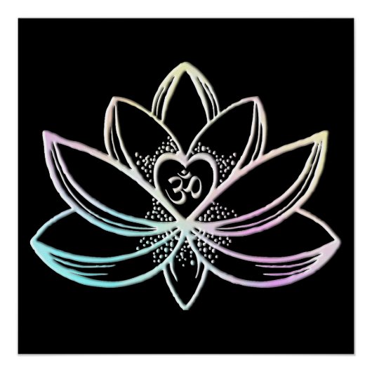 Pastel Lotus  Perfect Poster (Voorkant)