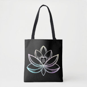 Pastel Lotus Tote Bag