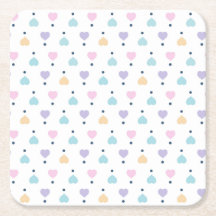 Pastel Love Heart Patroon