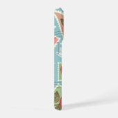 Pastel Love Hearts Floral Phone Case iPhone Hoesje (Rechterkant)