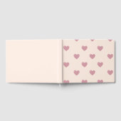 Pastel Love Hearts Gastenboek (Volledig)